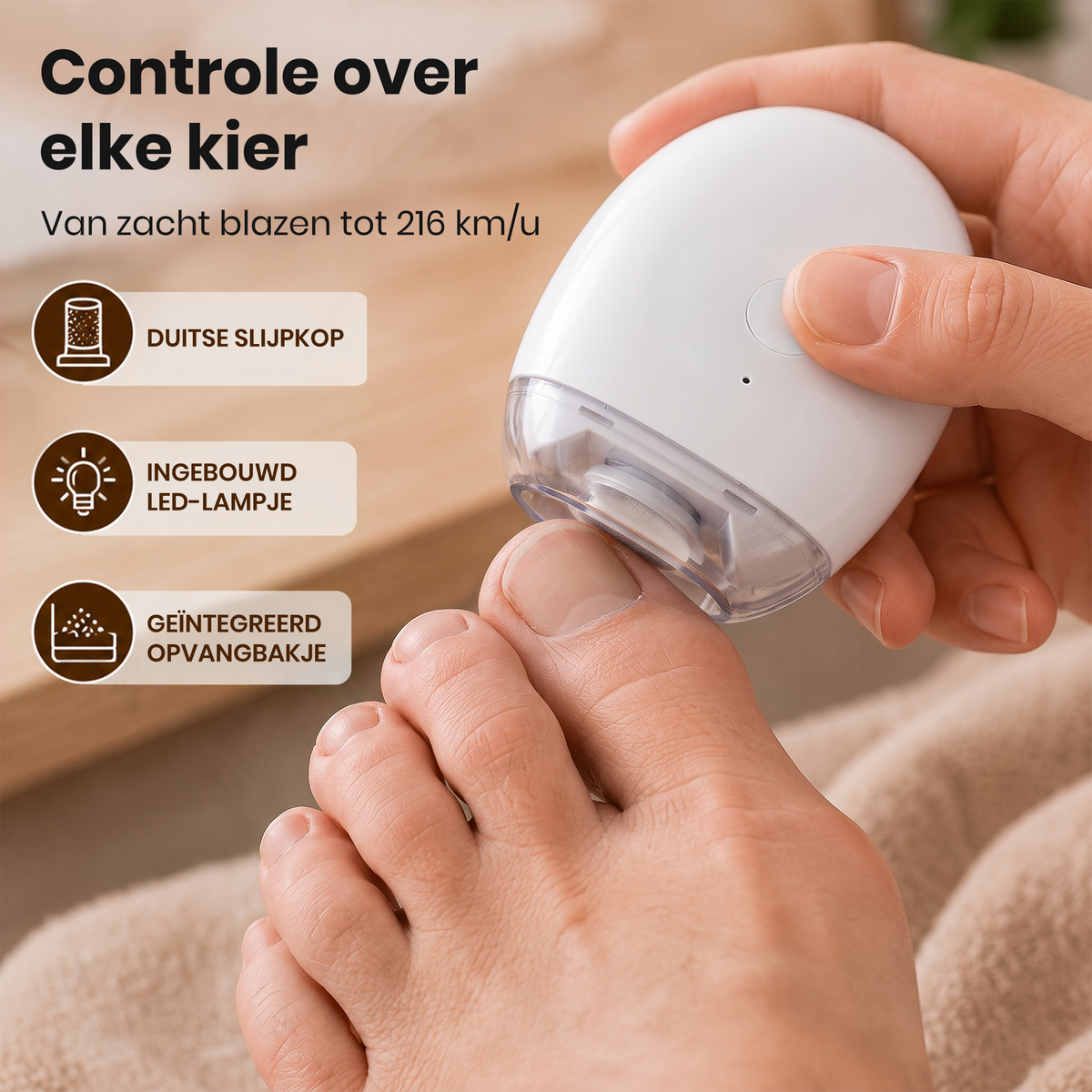 AX260607 Elektrische Nageltrimmer